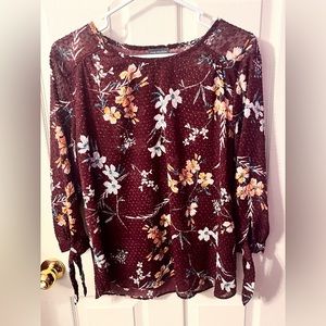 Textured and patterned shirt